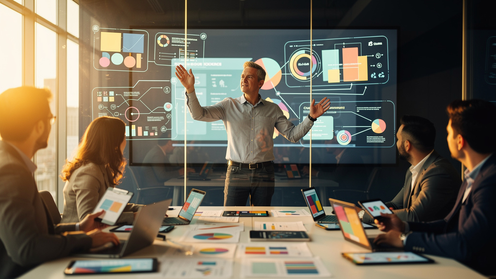Editorial photograph illustrating an OnlyAEO article on 5 ways to improve cross-platform coverage as a enterprise buyer