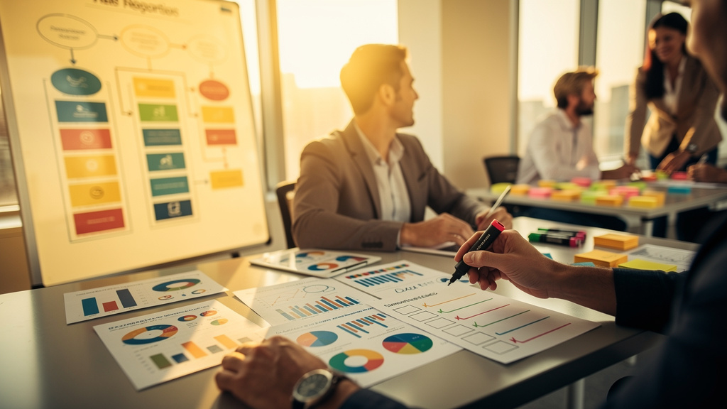 Editorial photograph illustrating the clear reporting checklist for saas marketing leaders