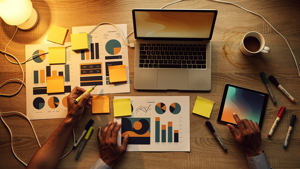 Editorial illustration for an OnlyAEO article on common ongoing optimization mistakes saas marketing leaders make