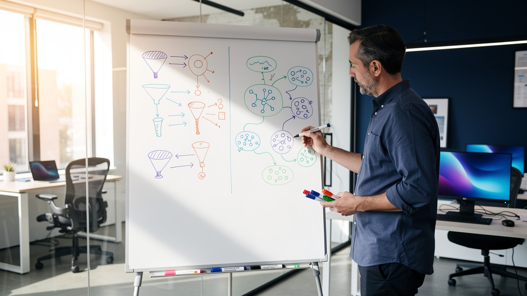 Professional visualization related to common technical seo expertise mistakes enterprise buyers make