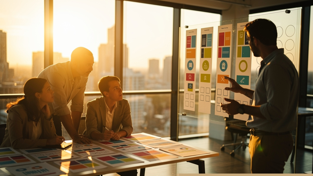 Editorial photograph illustrating the competitive benchmarking checklist for e-commerce leaders