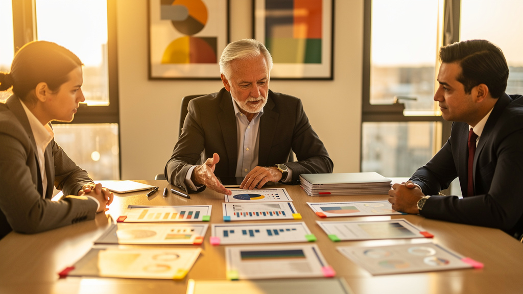Editorial photograph illustrating five ways to improve ongoing aeo optimization as a marketing executive