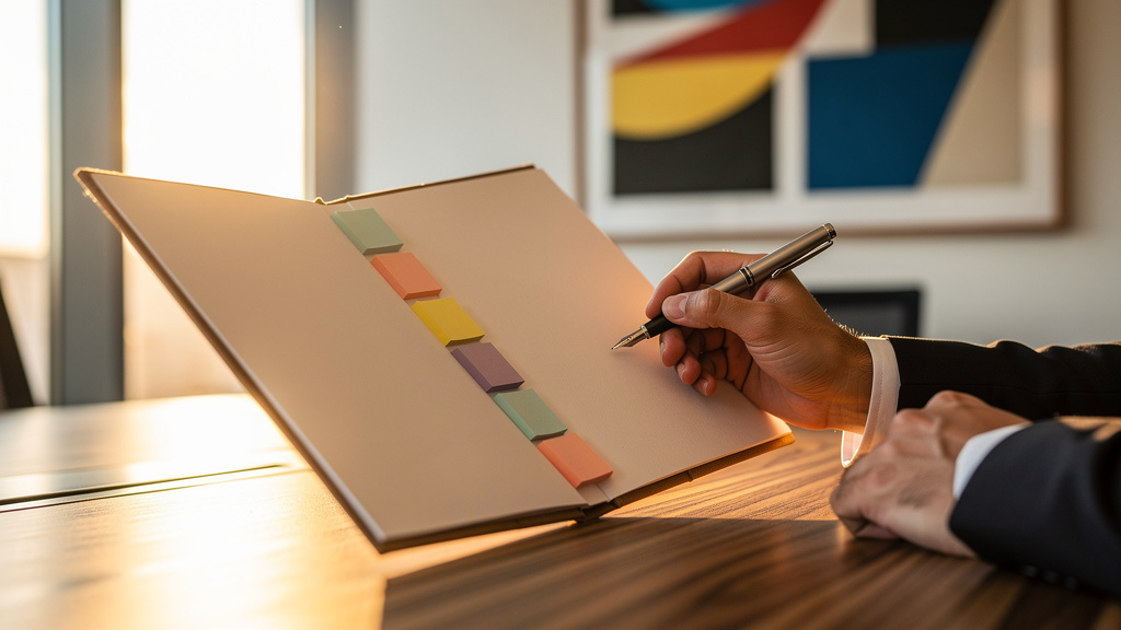 Editorial photograph illustrating how to achieve clear aeo reporting as an enterprise buyer