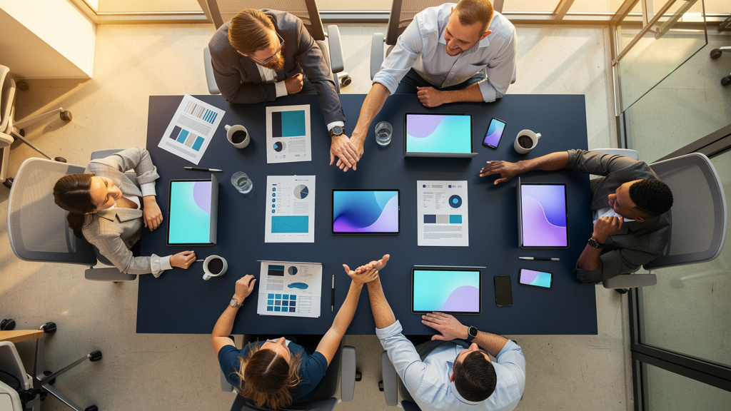 Professional visualization related to the marketing executive's playbook for proven results