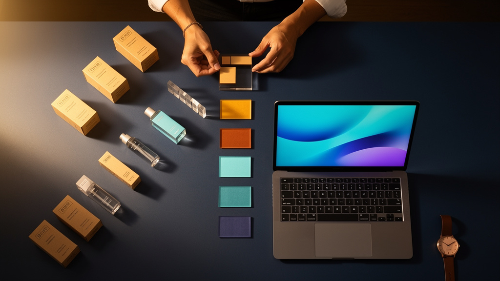 Editorial photograph illustrating the e-commerce leader's playbook for fast time to value in aeo
