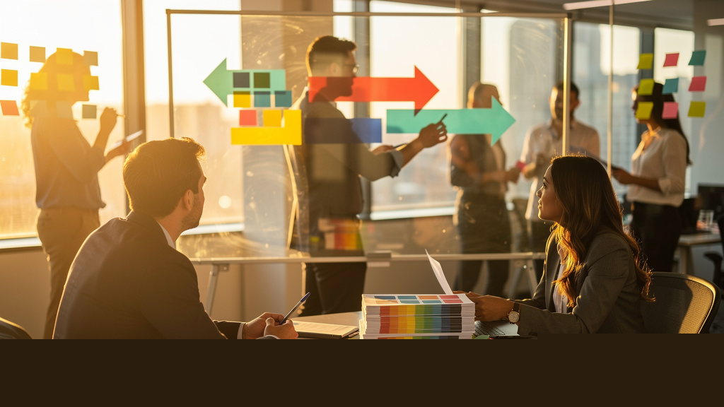 Editorial photograph illustrating the enterprise buyer's playbook for fast time to value in aeo